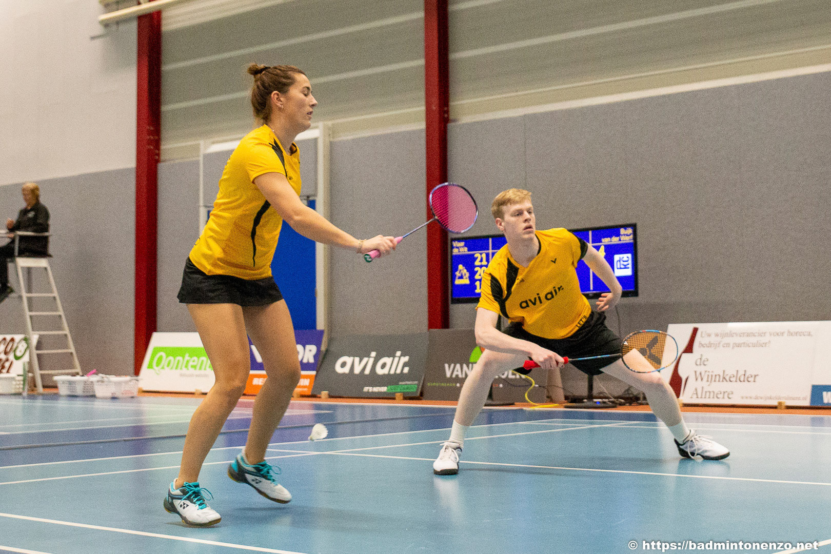 Rosalie Teuben en Timo Stoffelen