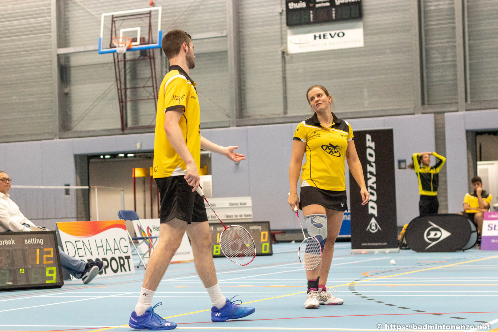 Adam Hall en Ilse Vaessen