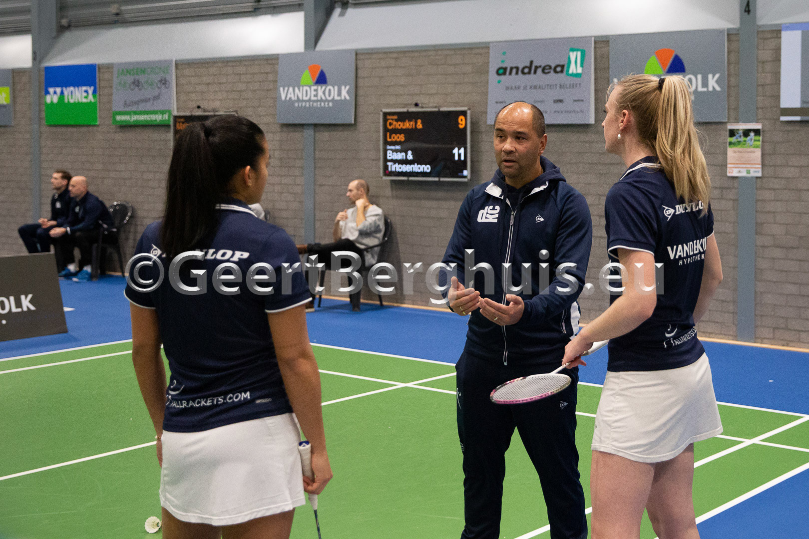 Alyssa Tirtosentono, Dennis Lens en Marlies Baan