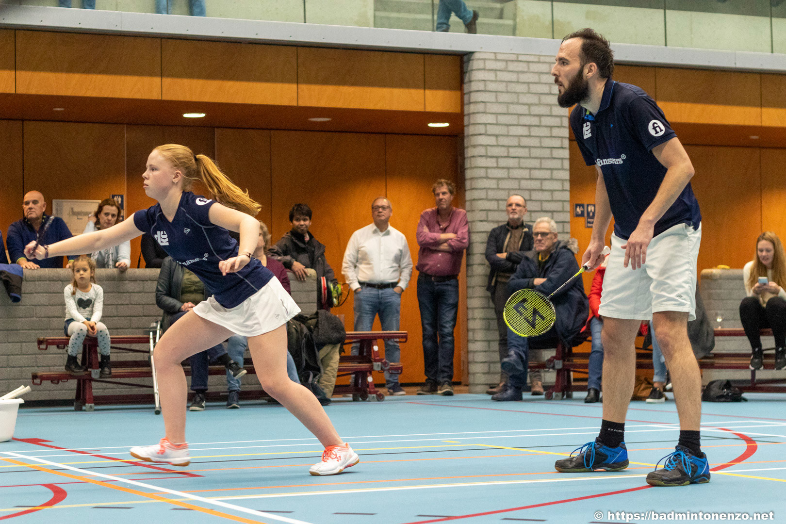 Kiona van der Werf en Michiel Kruijt