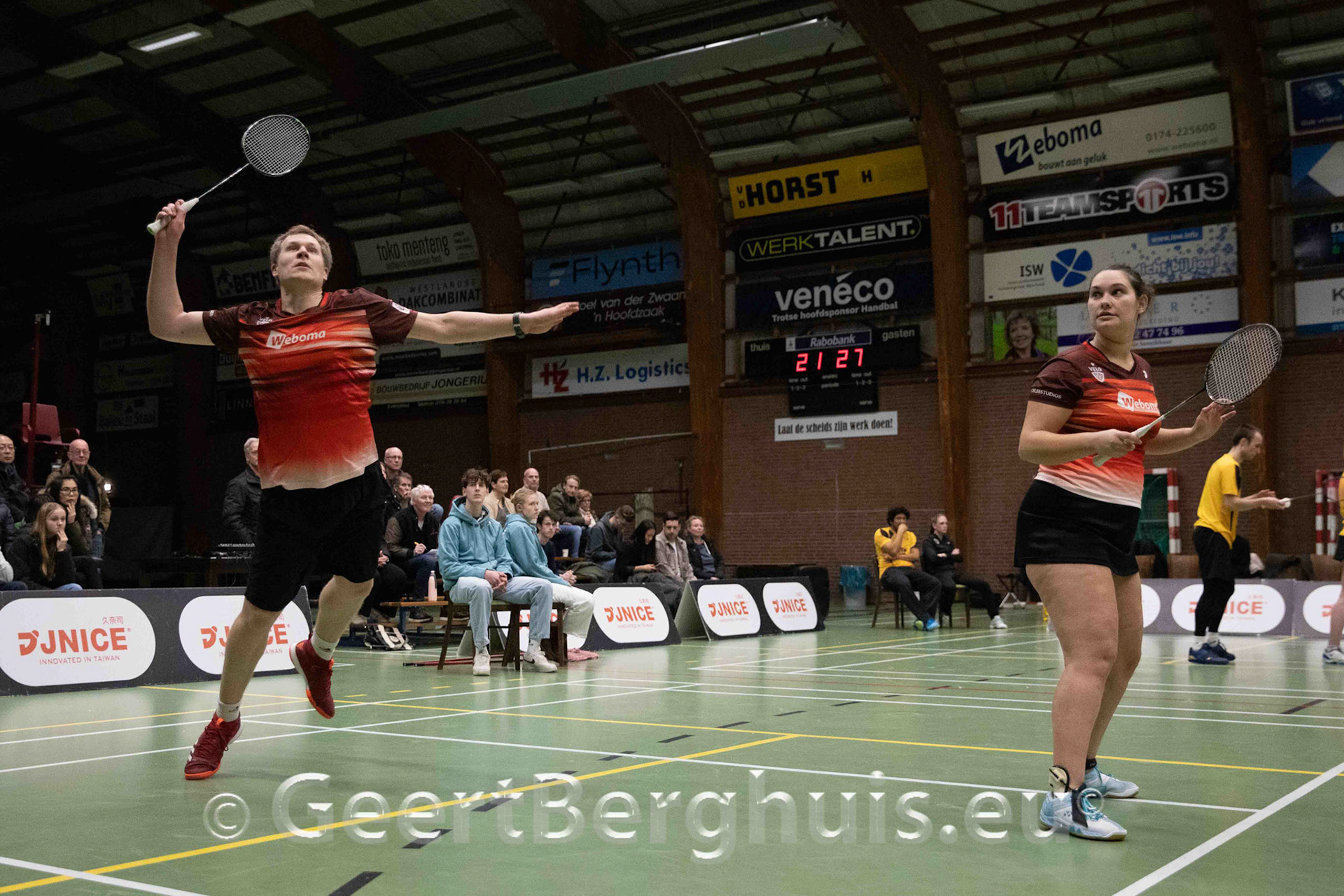 Jim Middelburg en Myke Halkema
