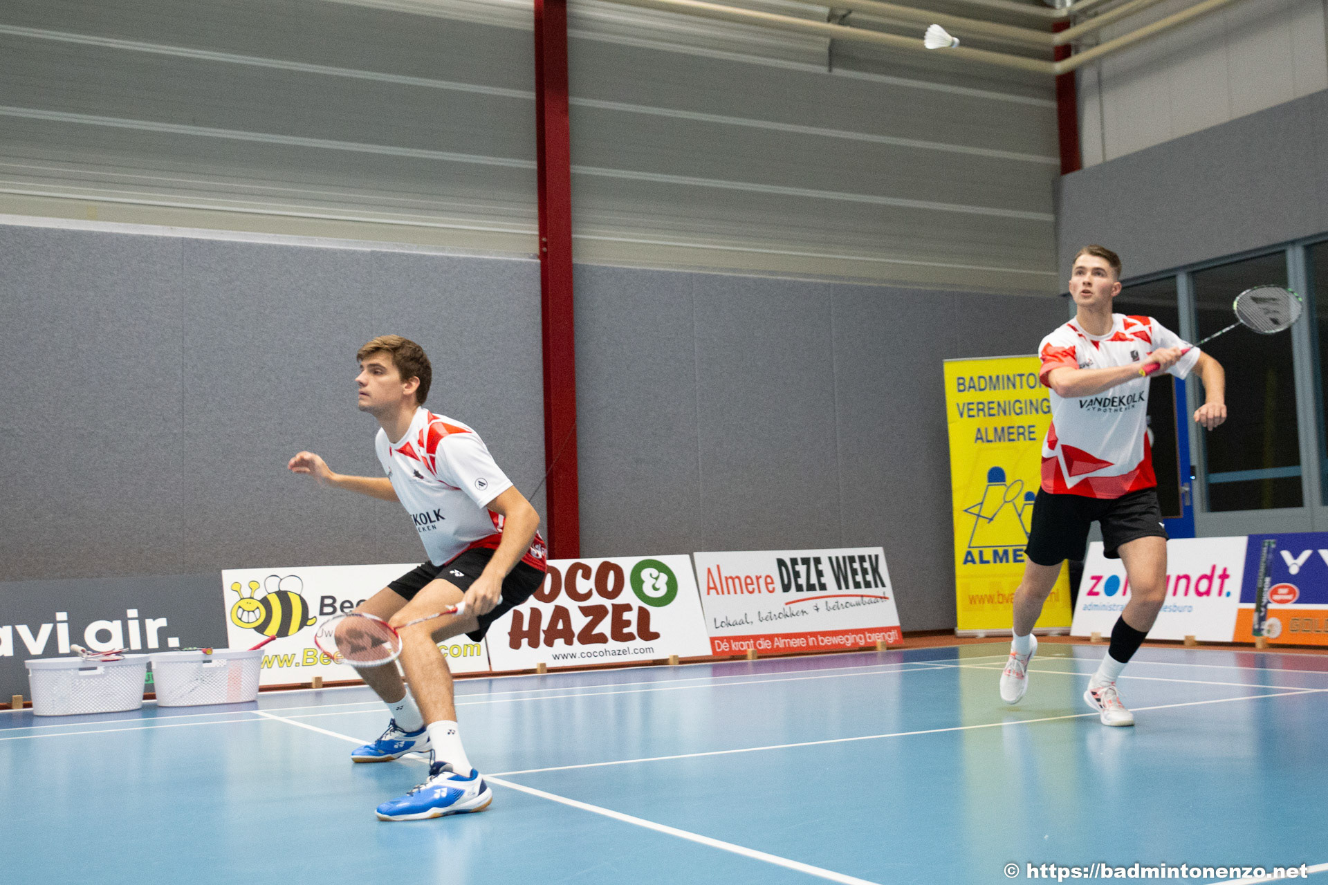 Mathias Thyrri en Wessel van der Aar