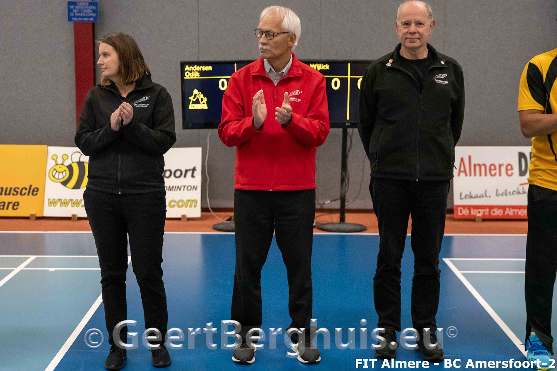 FIT Almere - Amersfoort eredivisie badminton 3  november 2024