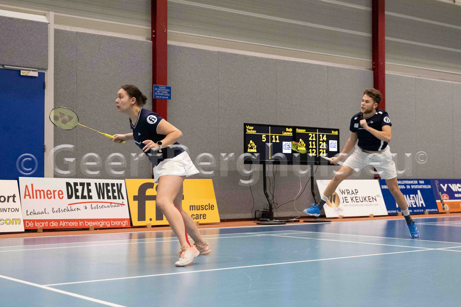 Jaymie Laurens en Andy Buijk