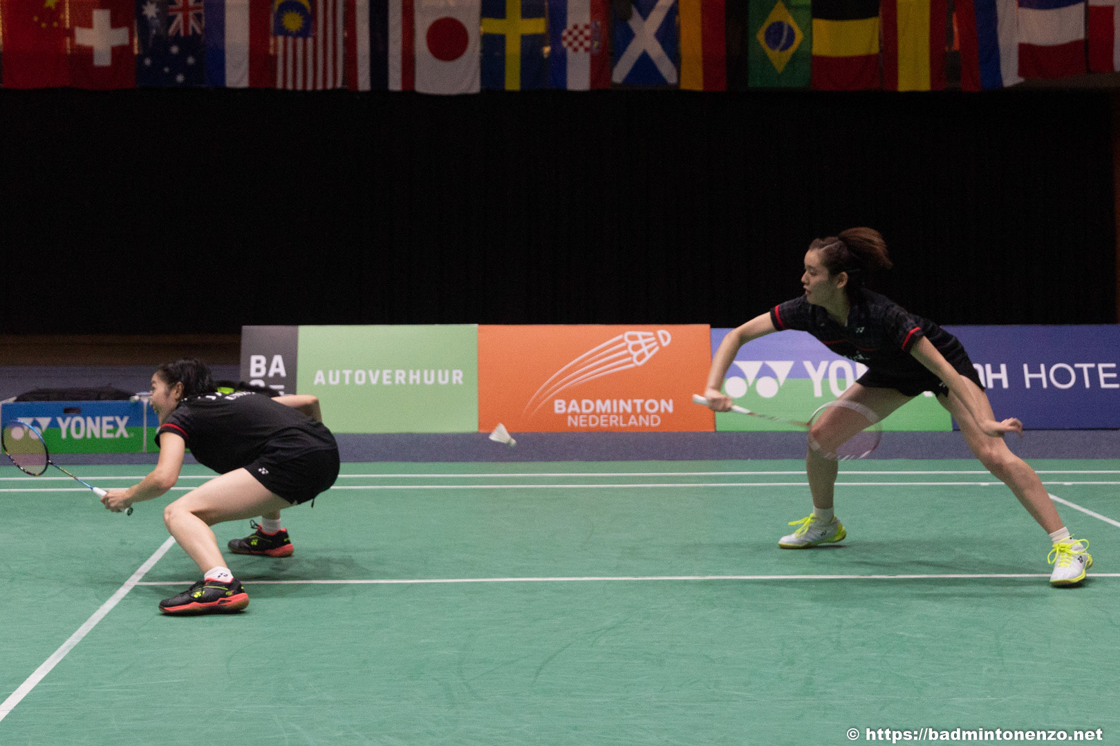 Rin Iwanaga and Kie Nakanishi