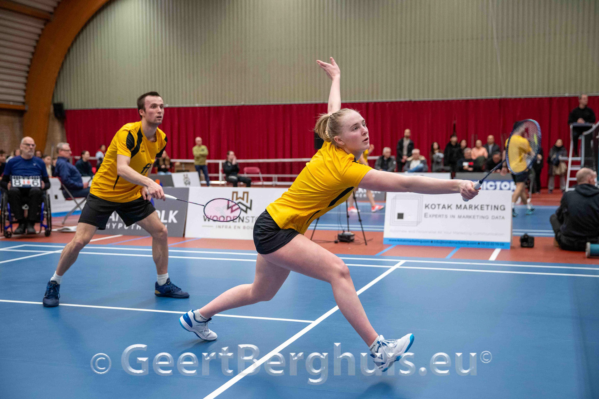 Dyon van Wijlick en Kirsten de Wit