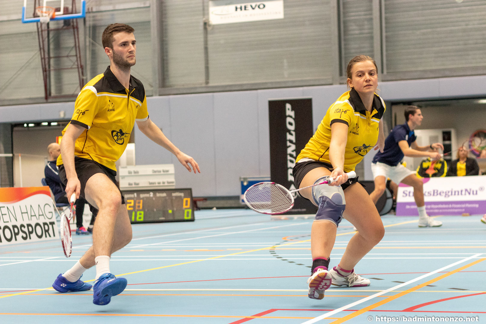 Adam Hall en Ilse Vaessen 