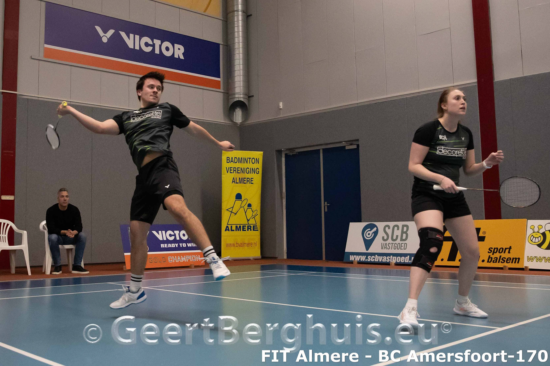 Bart Hoksberegen en Dafne Linders