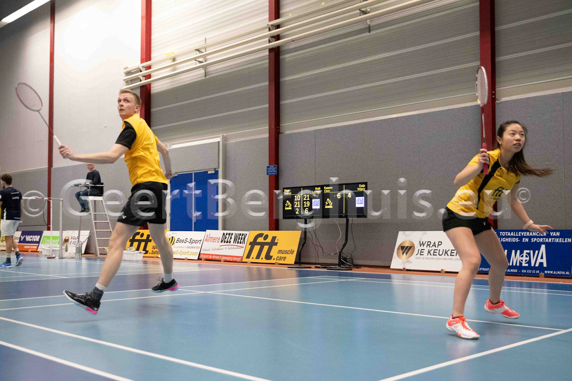 Jasper Koppen en Alida Chen