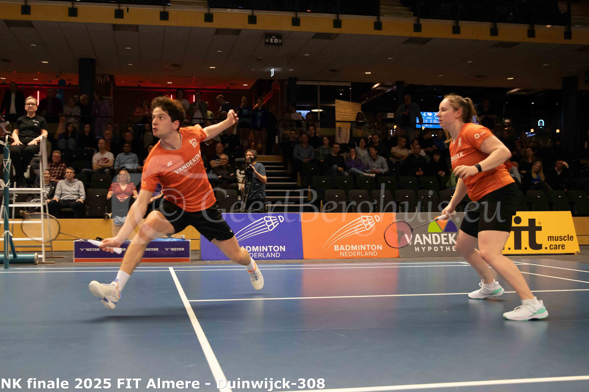 Ties van der Lecq en Debora Jille