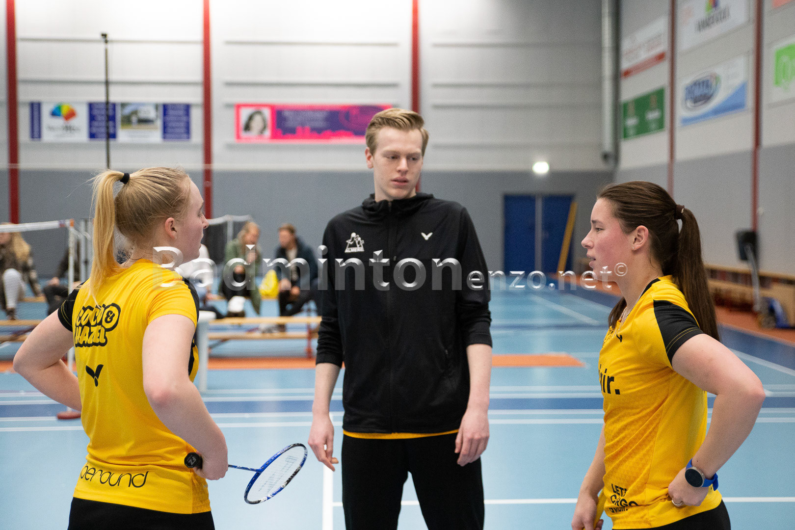 Kirsten de Wit, Timo Stoffelen en Cheryl Seinen