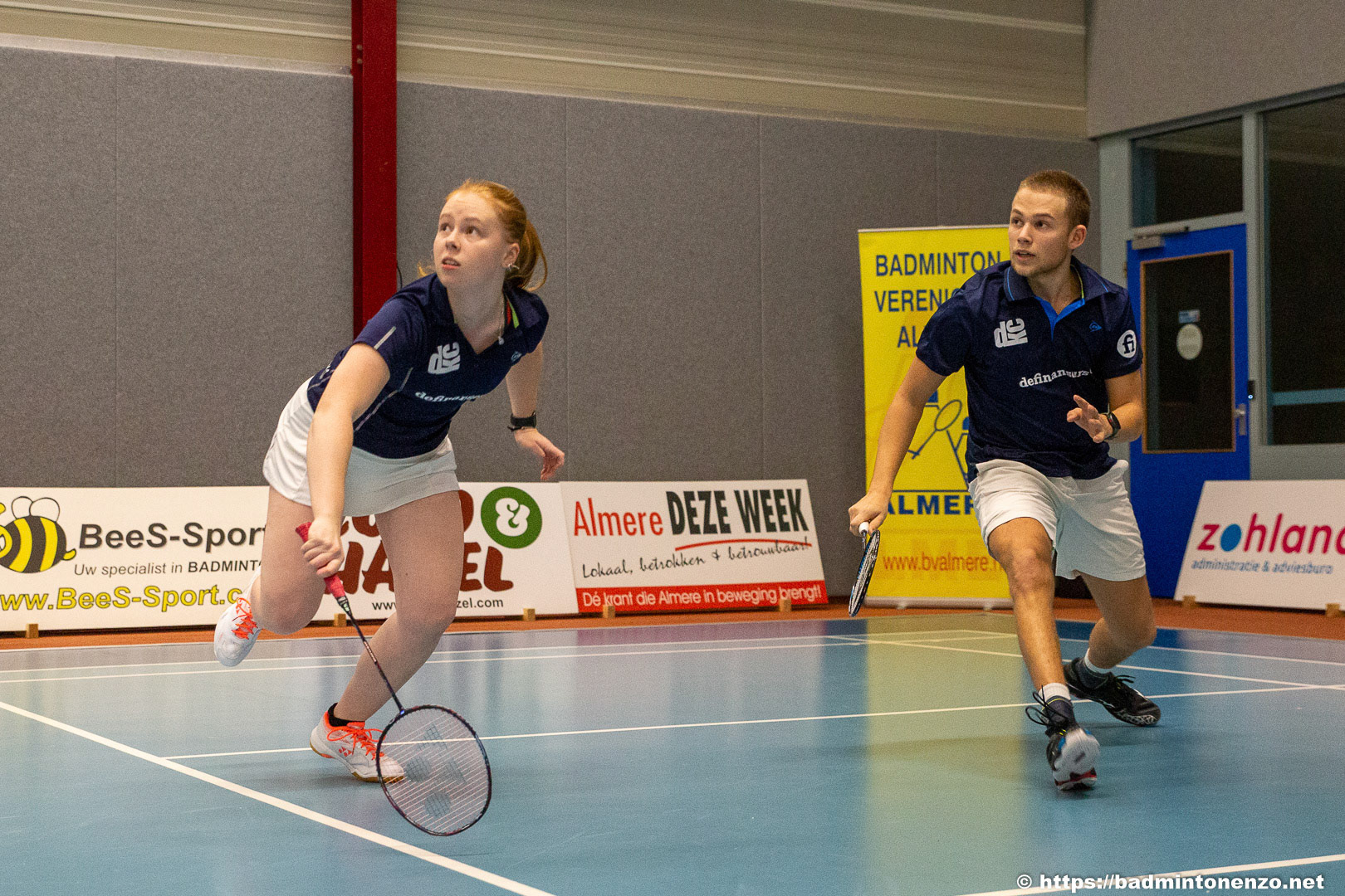 Kiona van der Werf en Andy Buijk