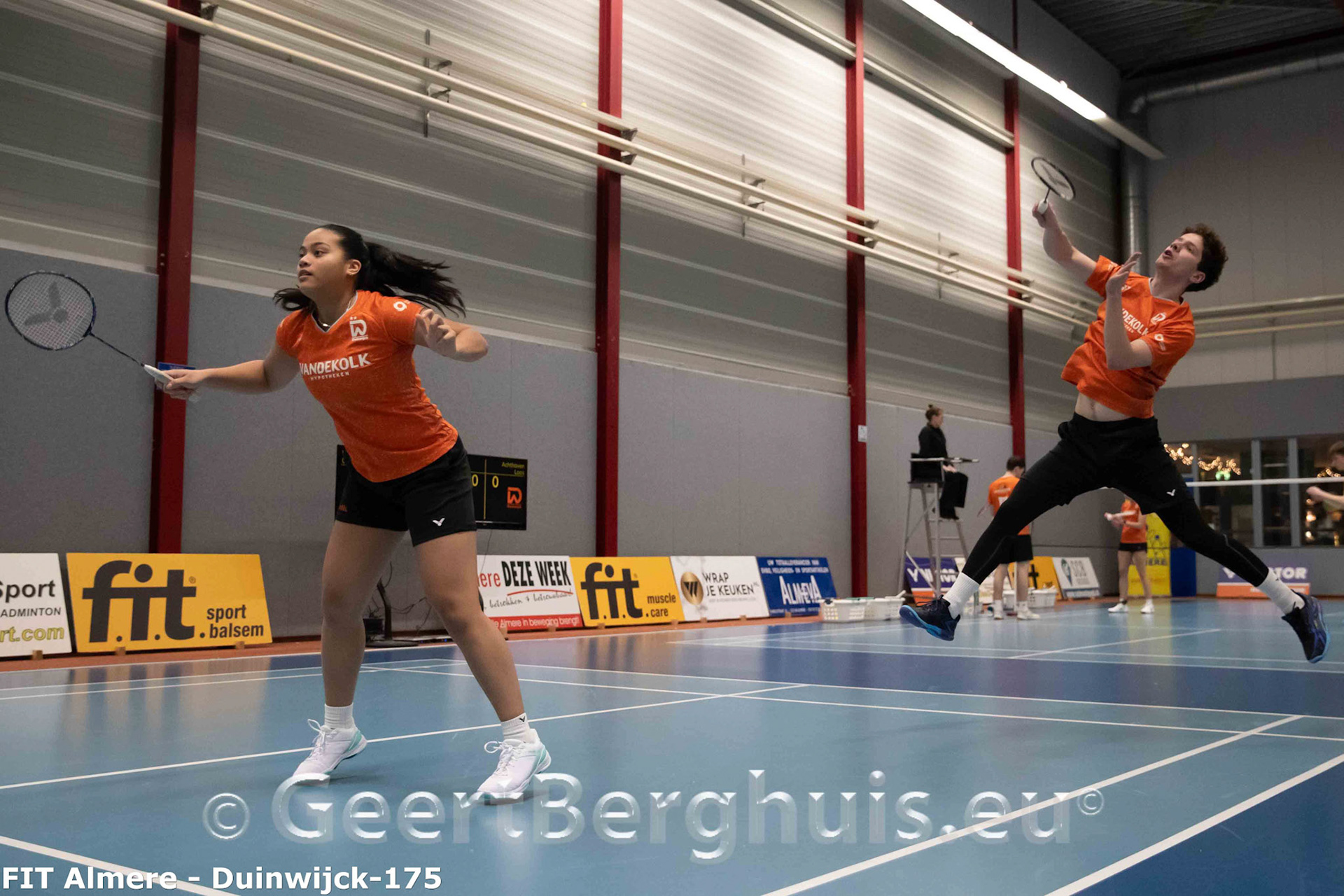 Alyssa Tirtosentono en Ties van der Lecq