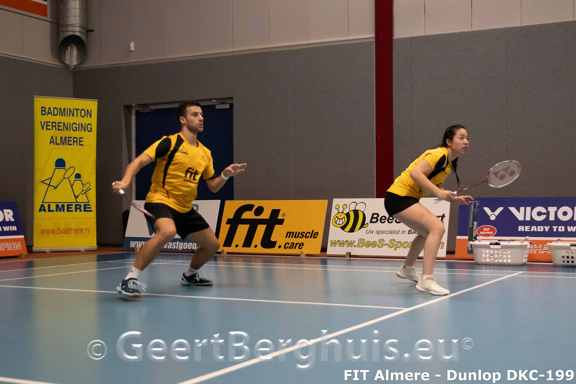 Alex Vlaar en Alida Chen