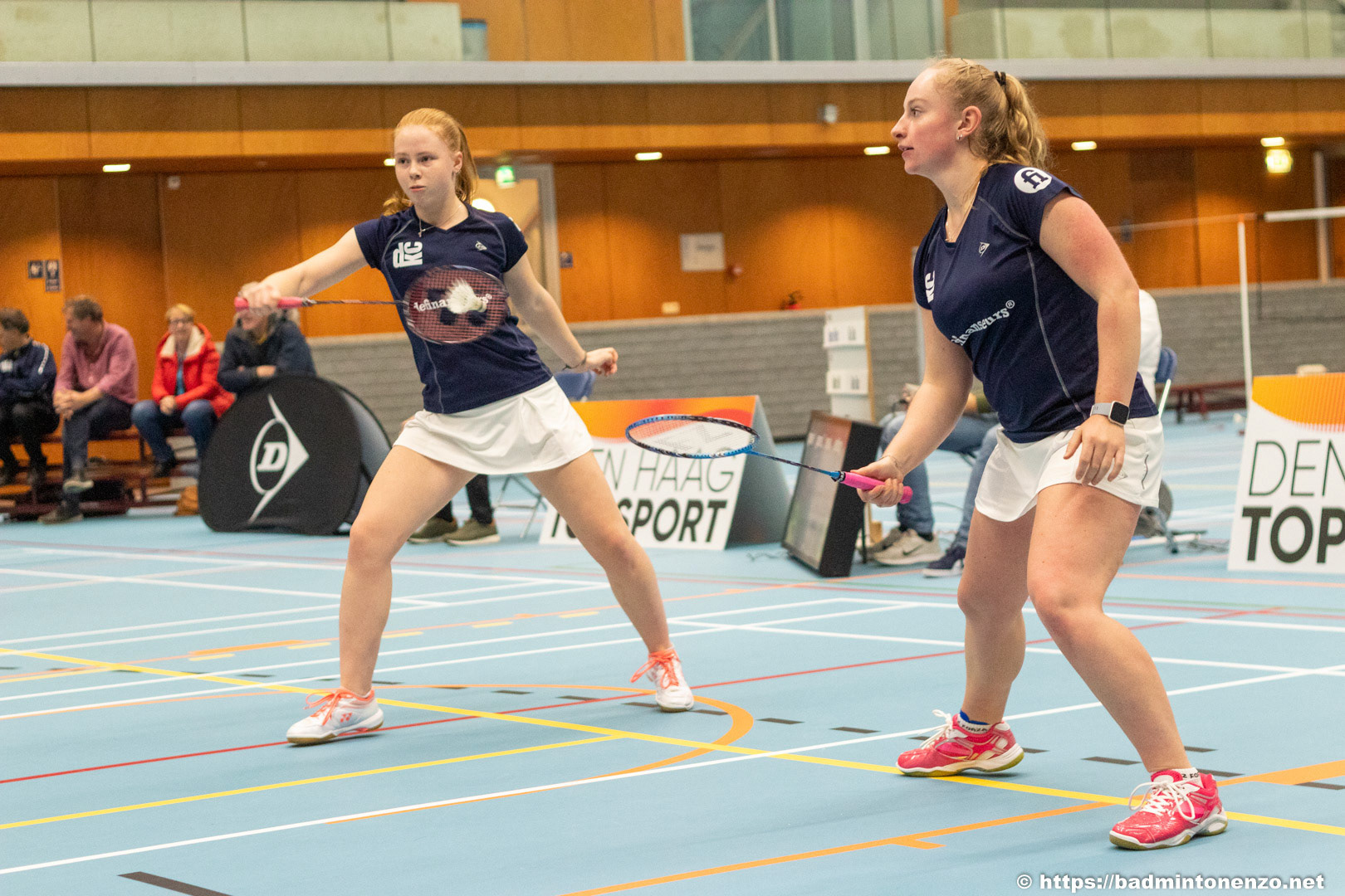 Kiona van der Werf en Charissa Kuiper