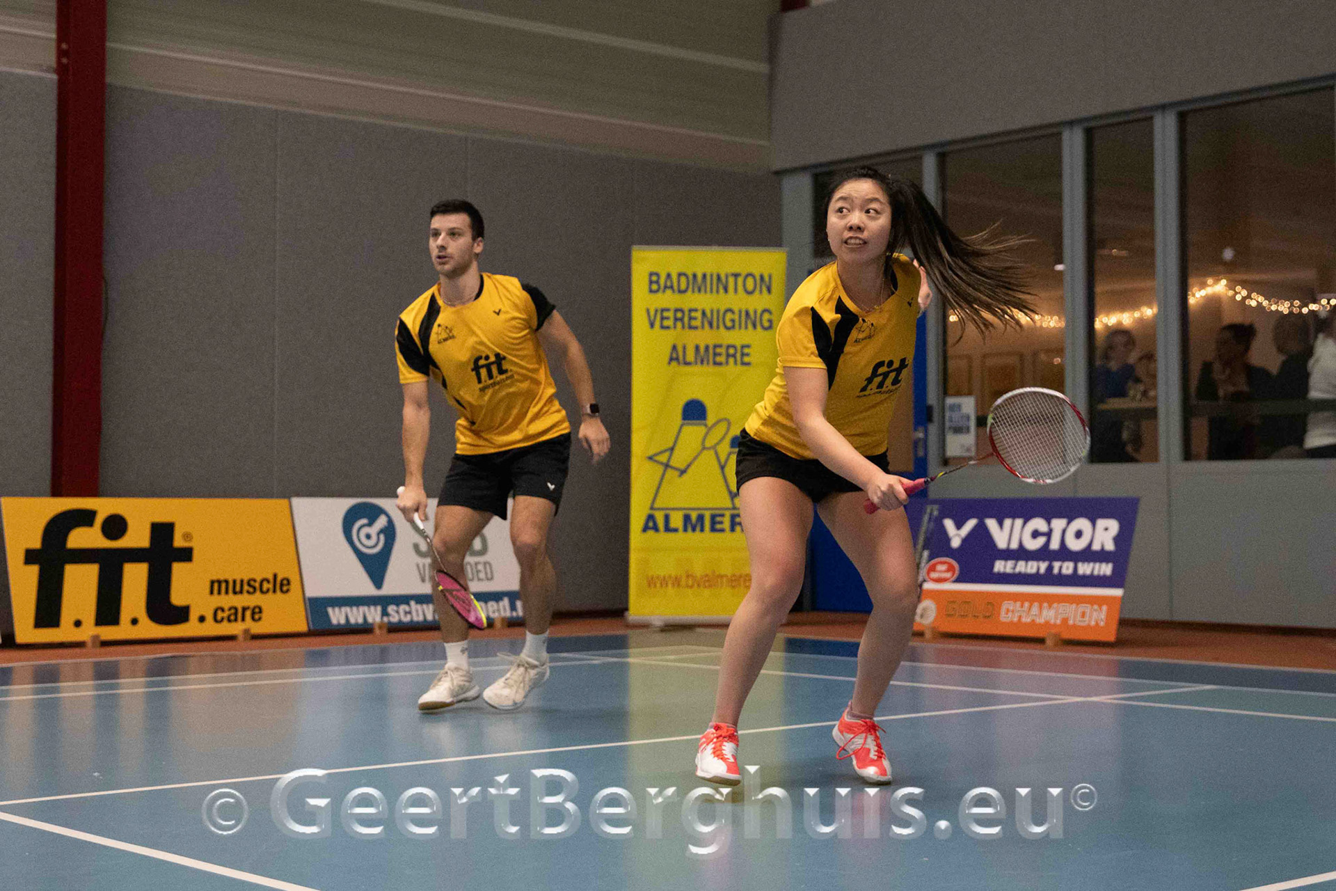 Alex Vlaar en Alida Chen