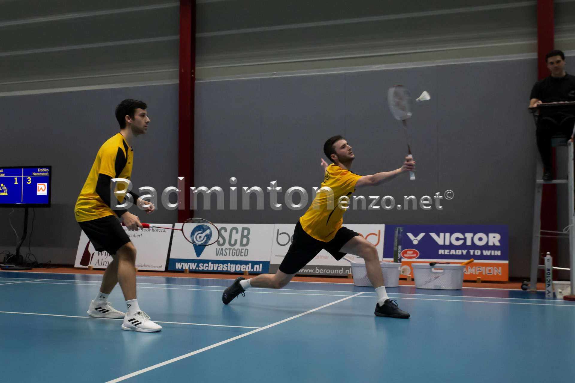 Alex Vlaar en Adam Hall