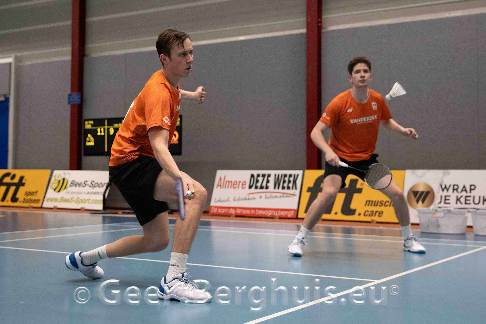 Brian Wassink en Ties van der Lecq