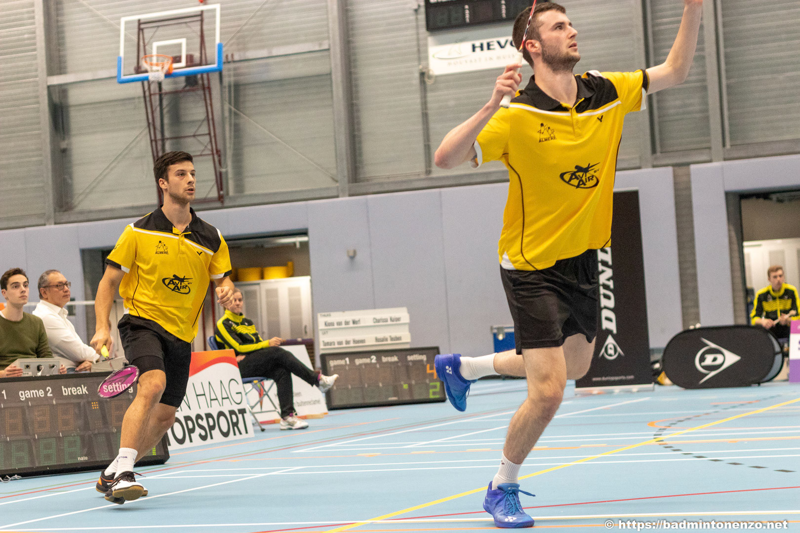 Alex Vlaar en Adam Hall