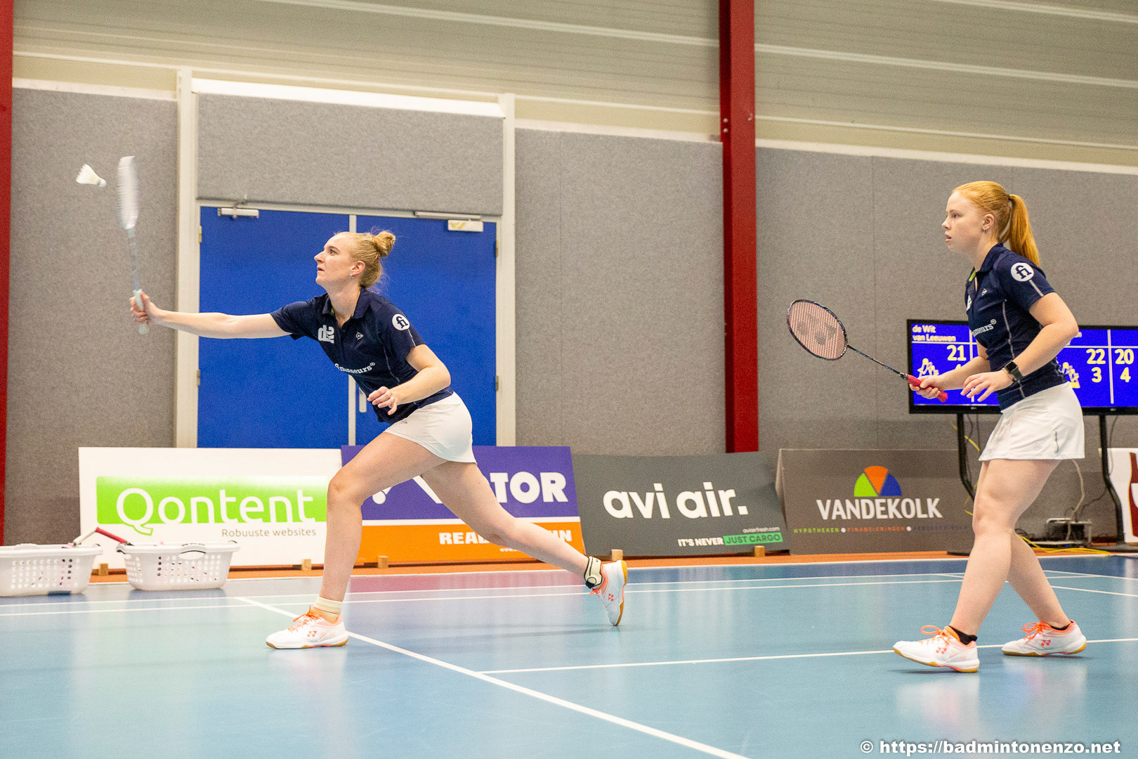 Marlies Baan en Kiona van der Werf