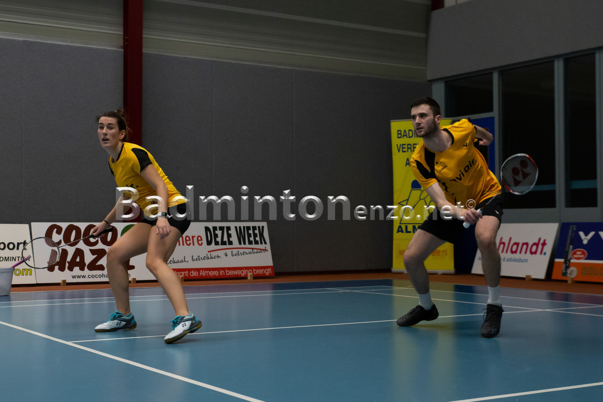 Rosalie Teuben en Adam Hall 