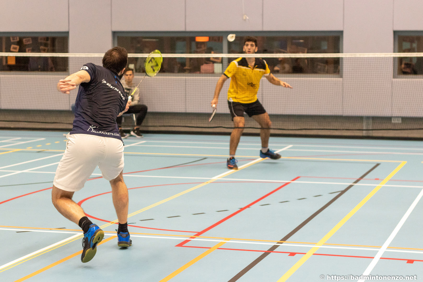 Michiel Kruijt en Aram Mahmoud