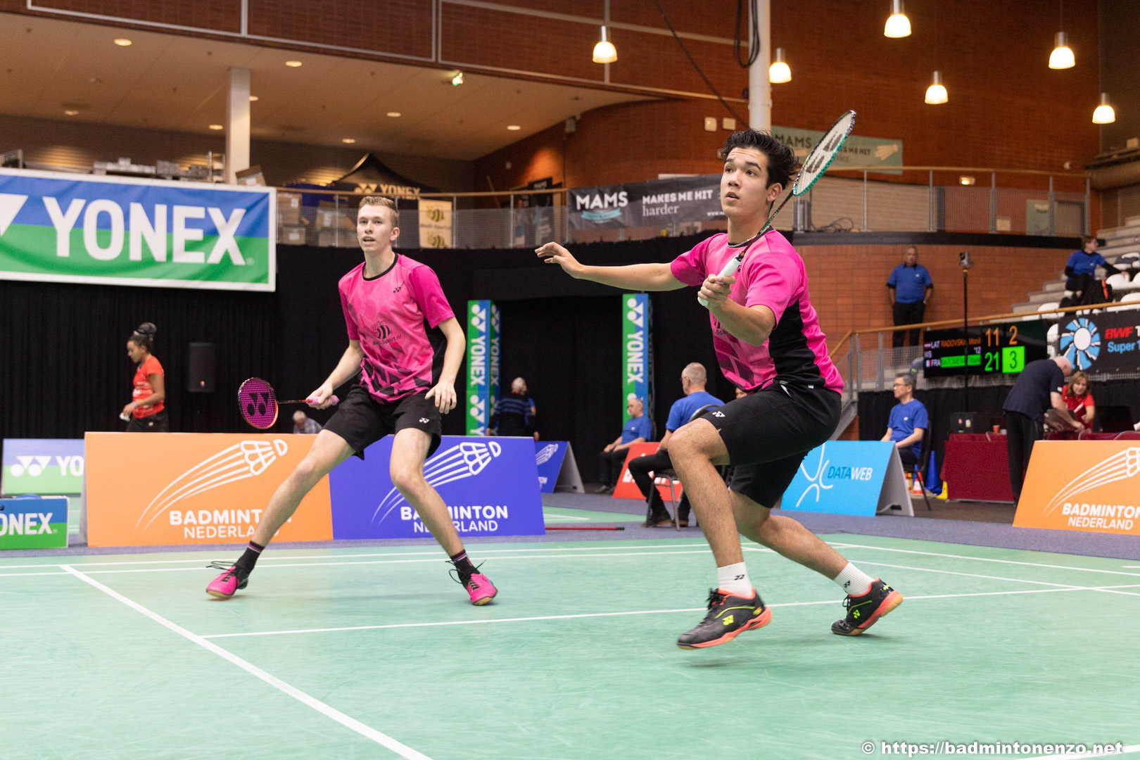 Dennis Koppen en Denzell van Soerland