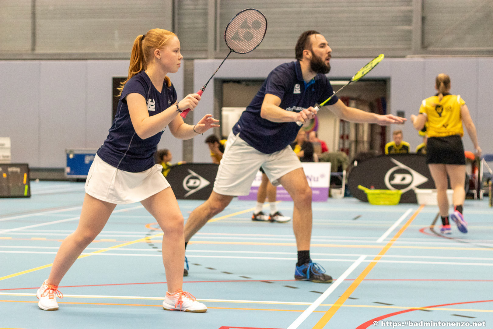 Kiona van der Werf en Michiel Kruijt