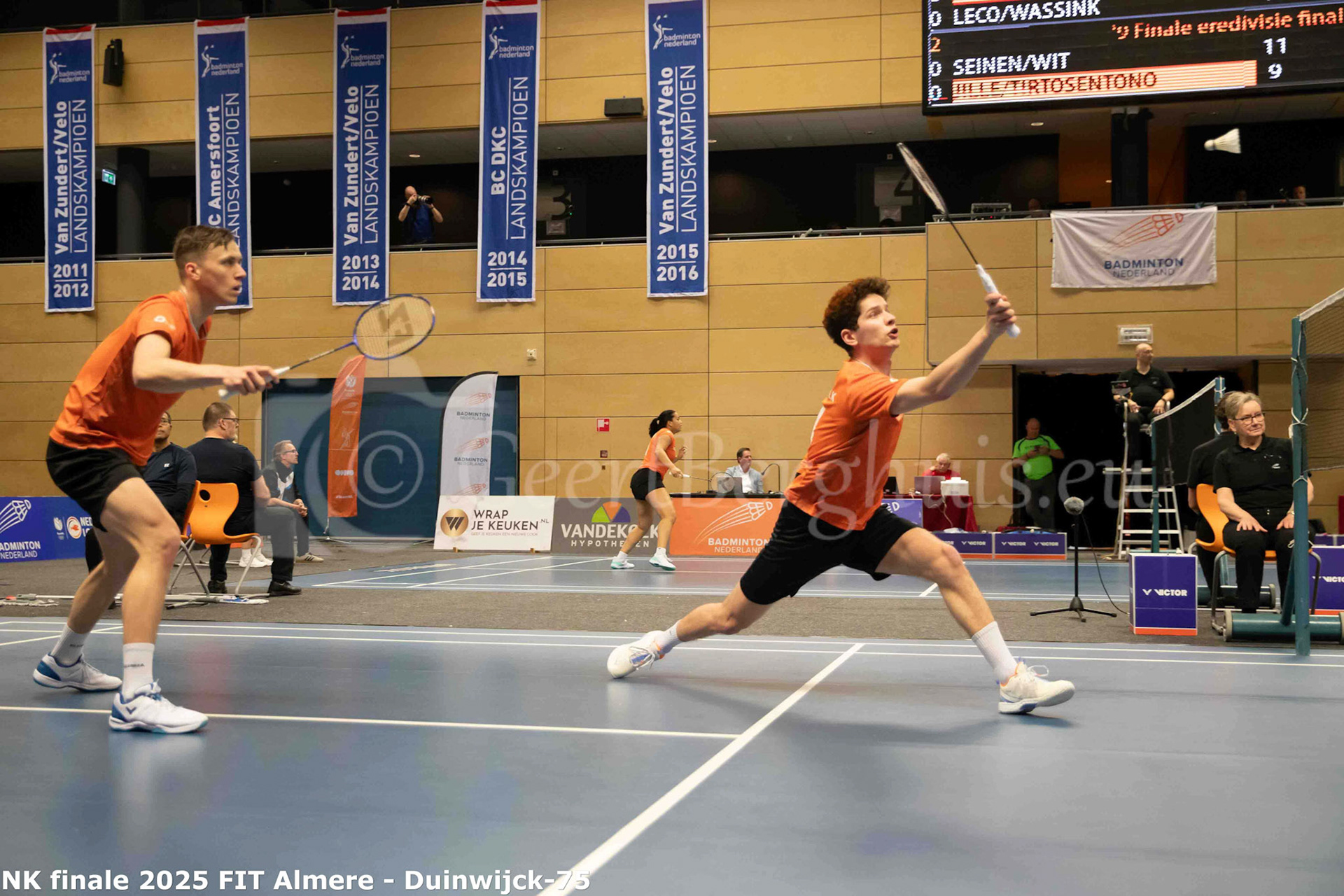 Brian Wassink en Ties van der Lecq