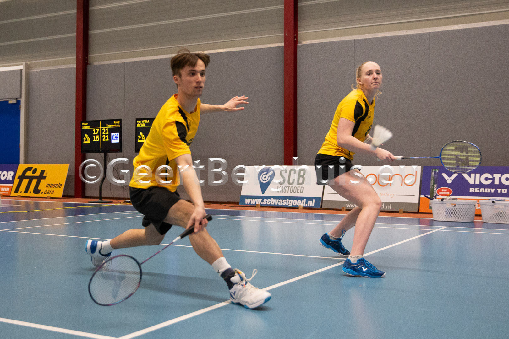 Dyon van Wijlick en Kirsten de Wit