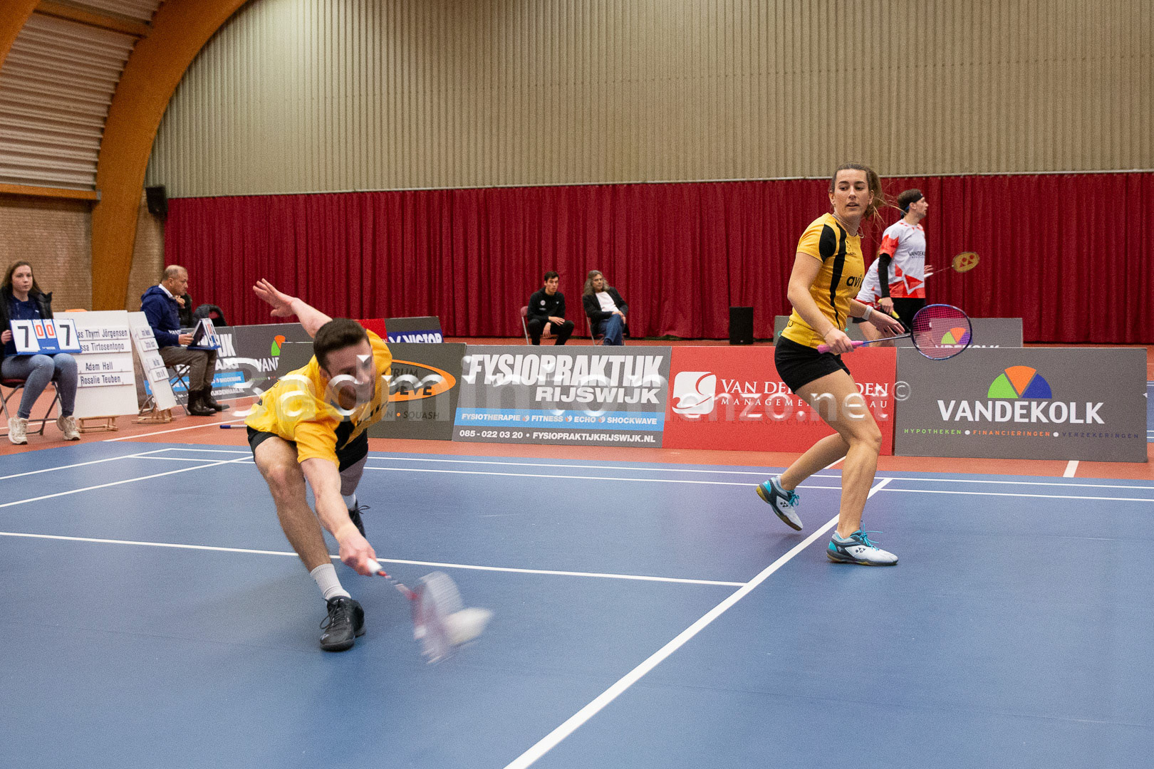 Adam Hall en Rosalie Teuben