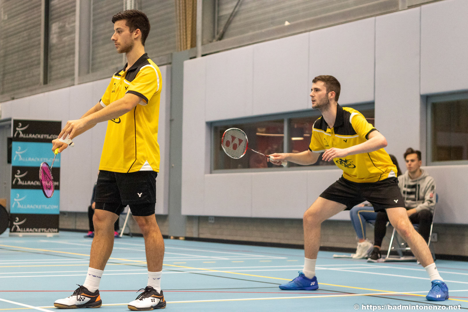 Alex Vlaar en Adam Hall