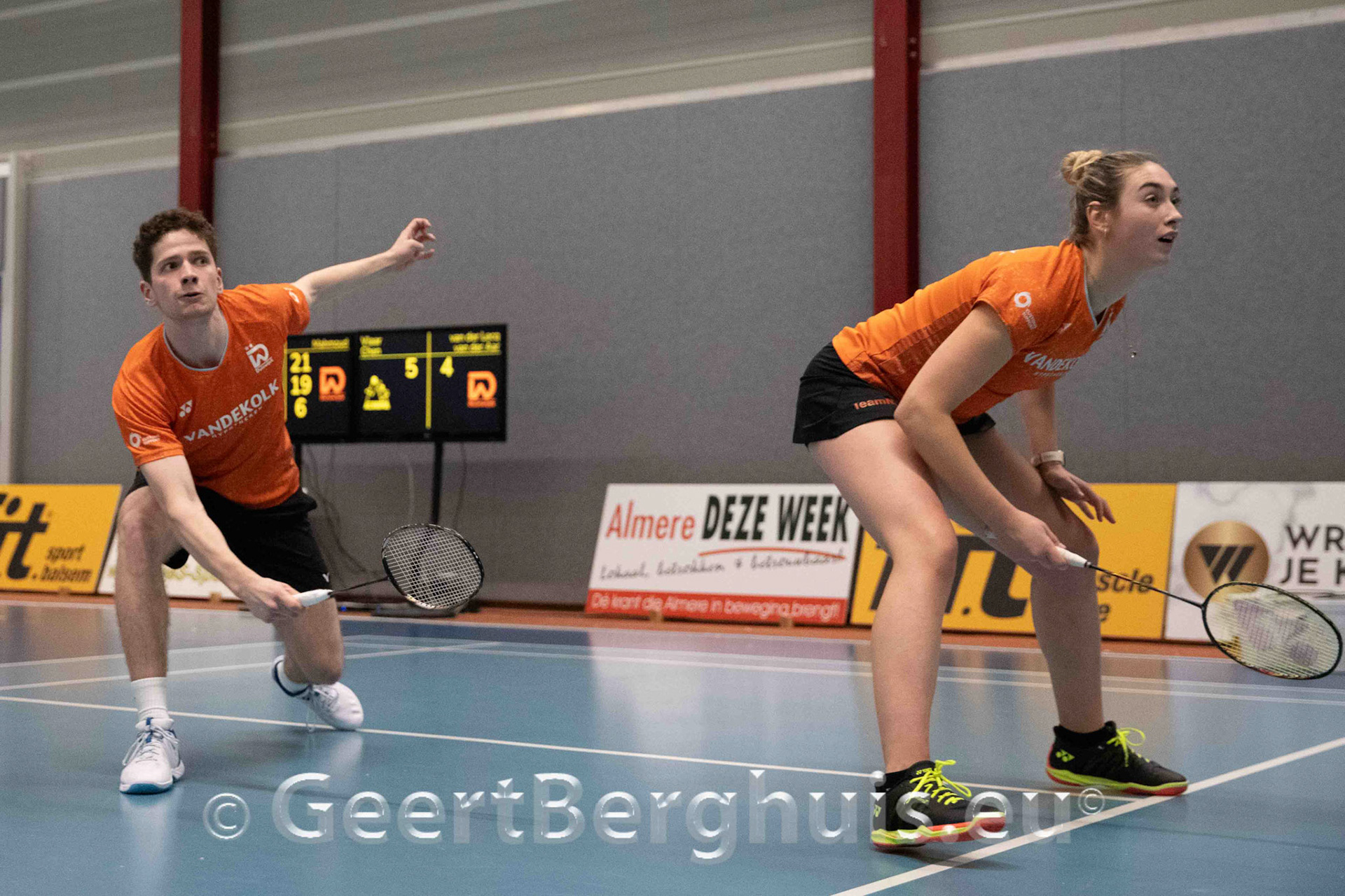 Ties van der Lecq en Imke van der Aar