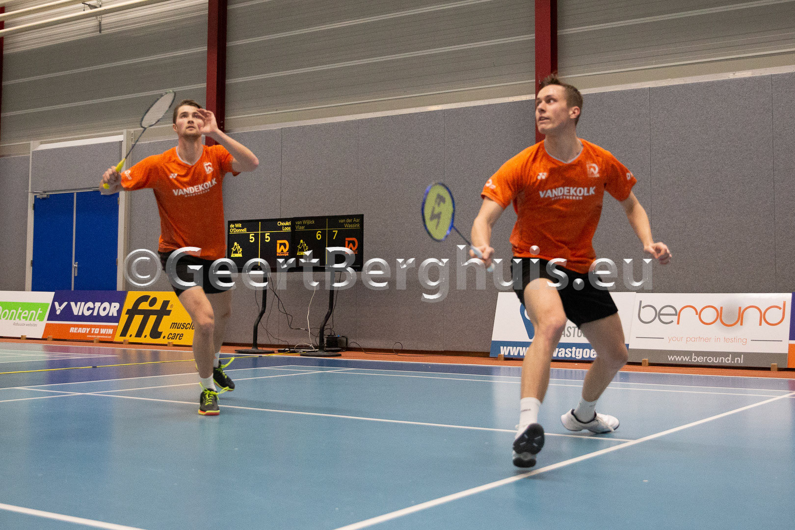 Wessel van der Aar en Brian Wassink