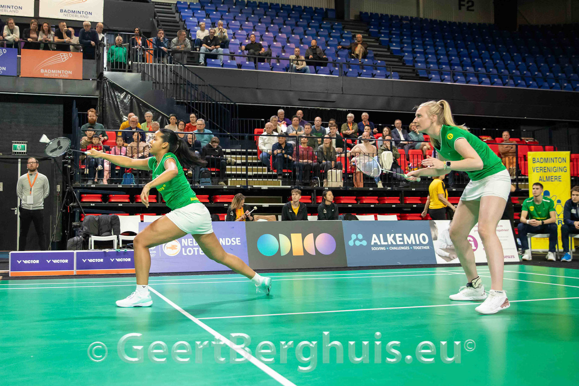 Alyssa Tirtosentono en Marlies Baan