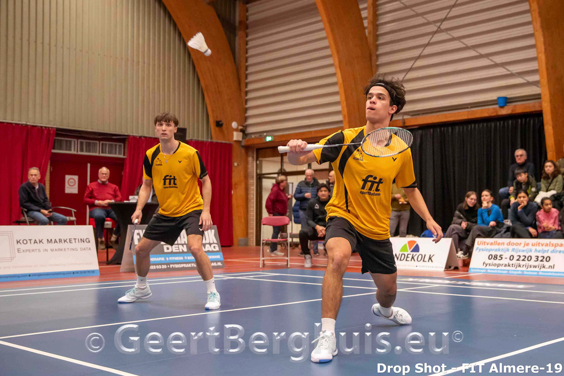 Dyon van Wijlick en Noah Haase
