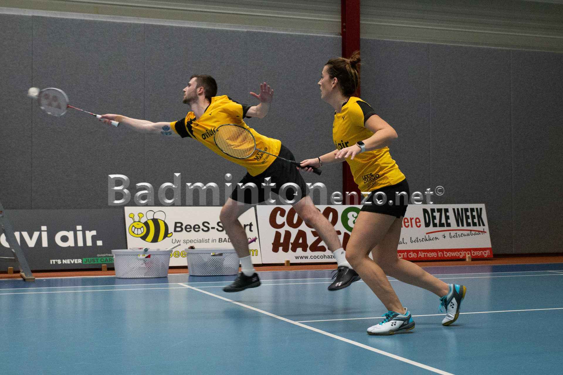 Adam Hall en Rosalie Teuben 