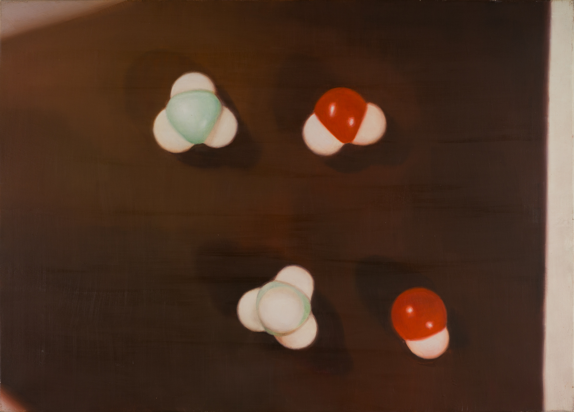 N° 3, 2013, huile sur toile, 50 x 70 cm