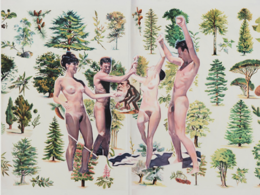 Pelados, 2020, huile sur toile, 150 x 200 cm