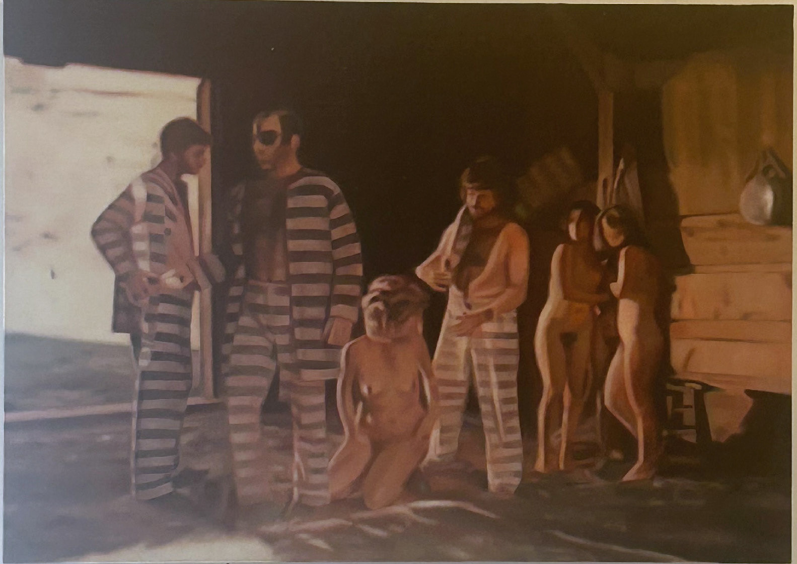 N° 2, 2012, huile sur toile, 50 x 70 cm