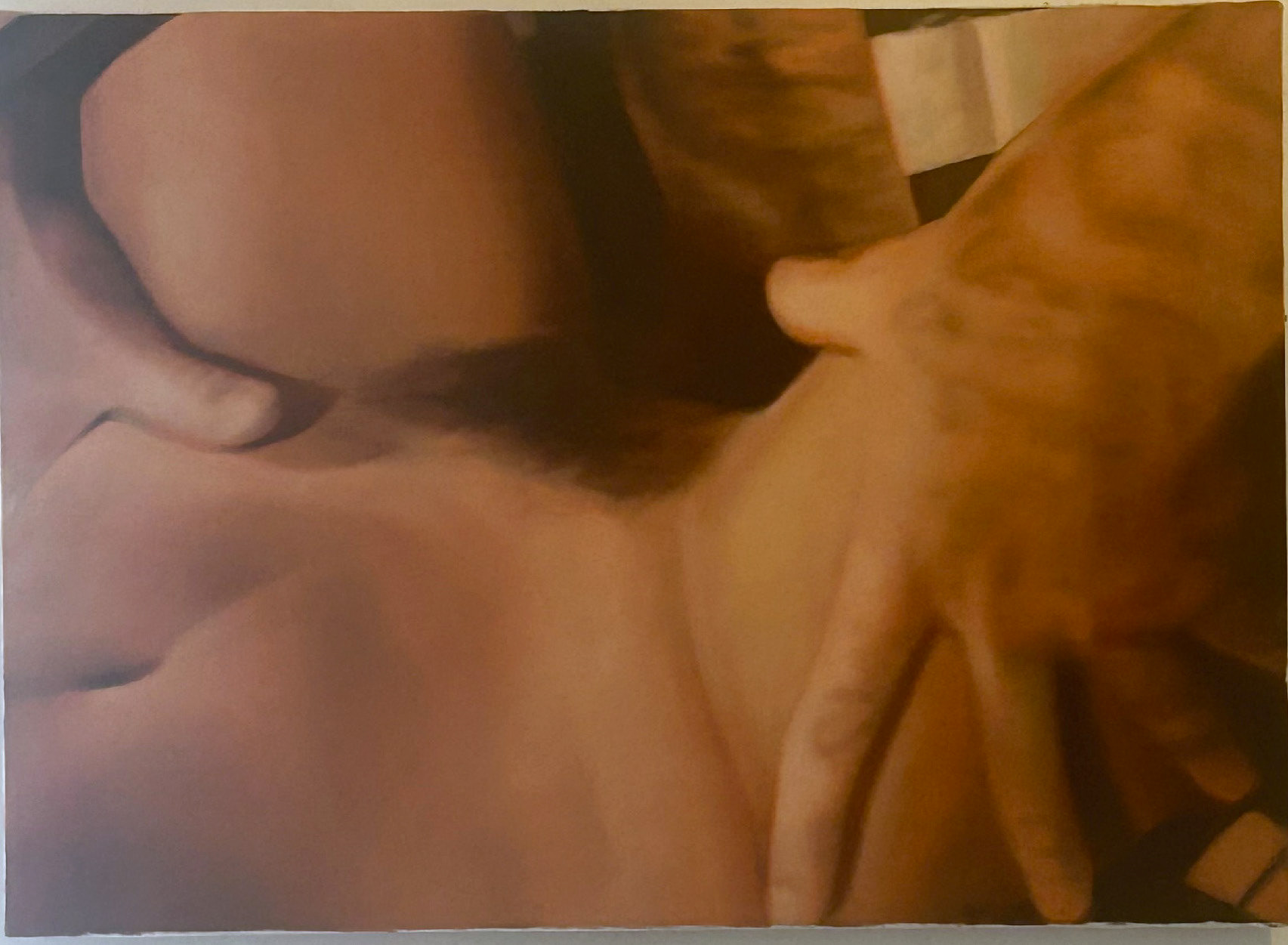 N° 4, 2012, huile sur toile, 50 x 70 cm