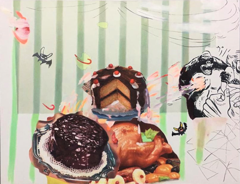 Bolos, 2019, huile sur toile, 110 x 150 cm
