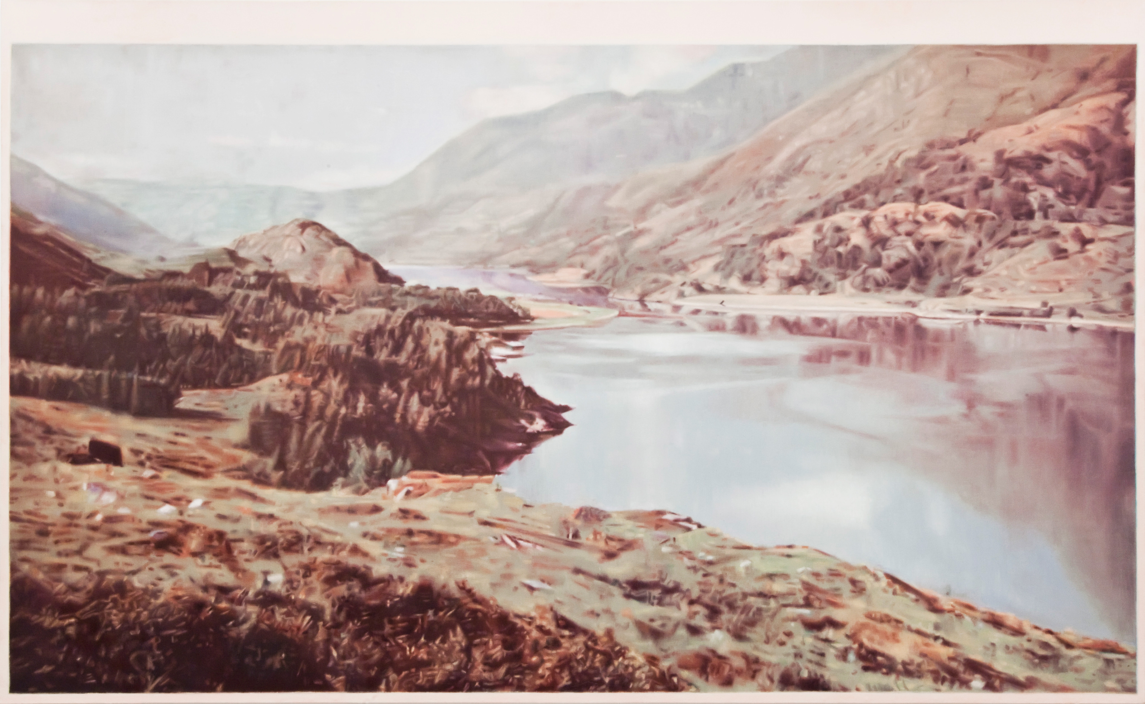 Sans titre, 2011, huile sur toile, 185 x 300 cm