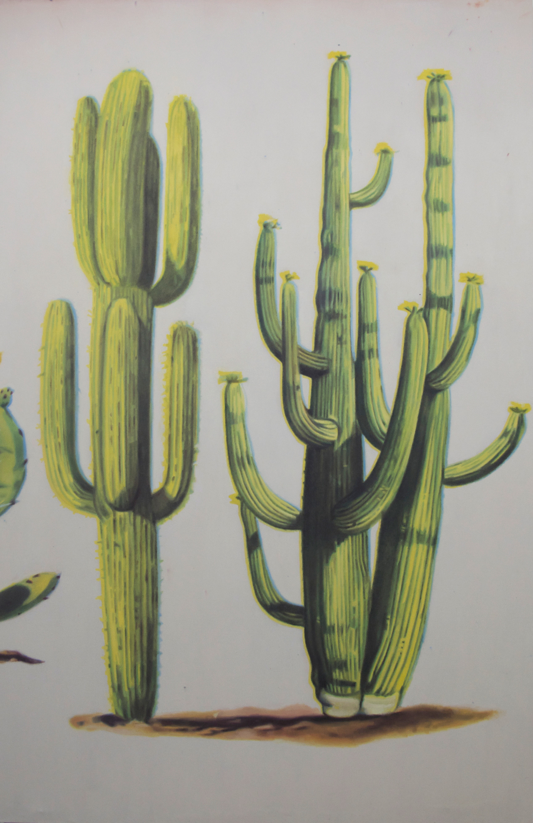 Sans titre, 2011, huile sur toile, 200 x 130 cm