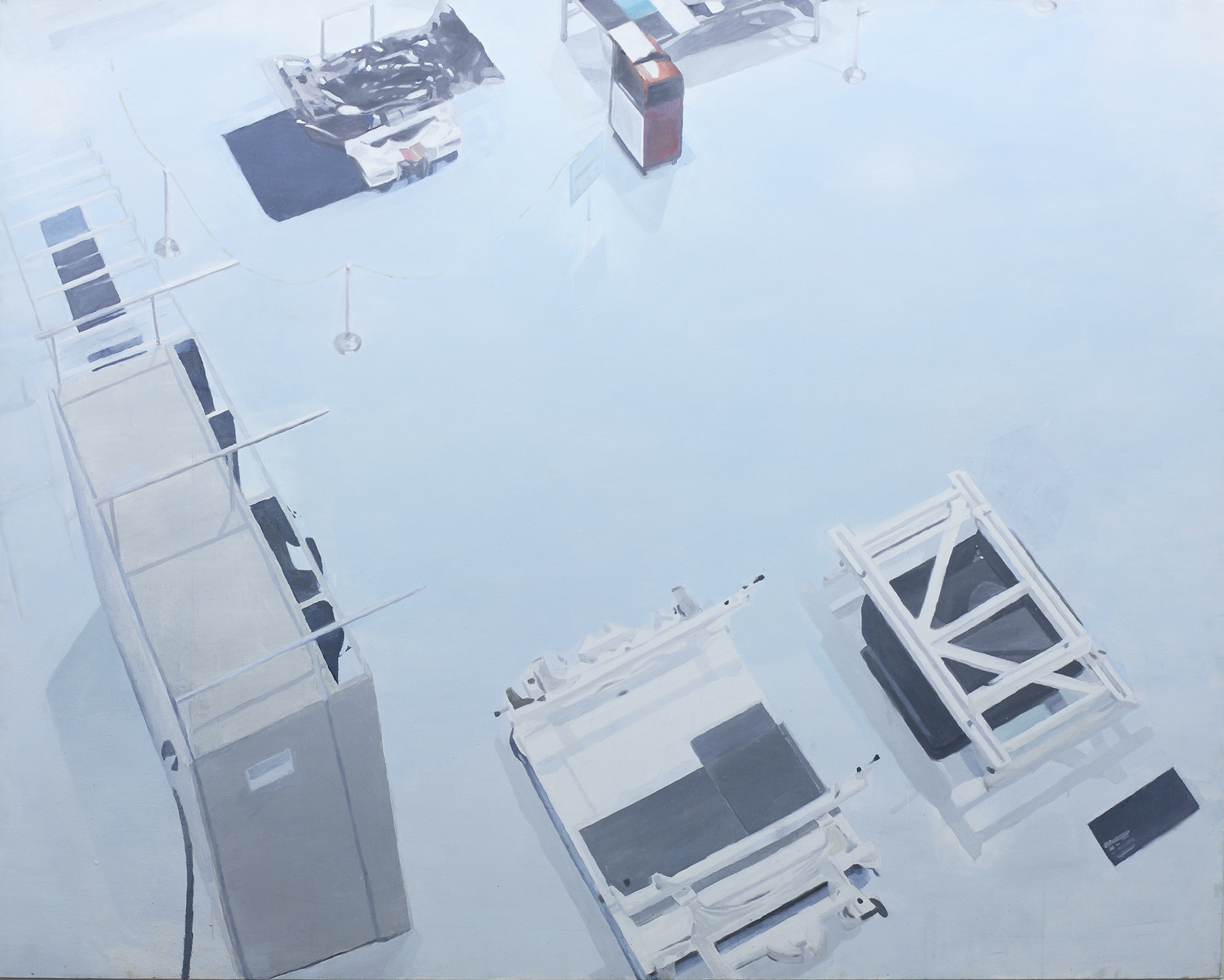 Huile sur toile, 160 x 200 cm