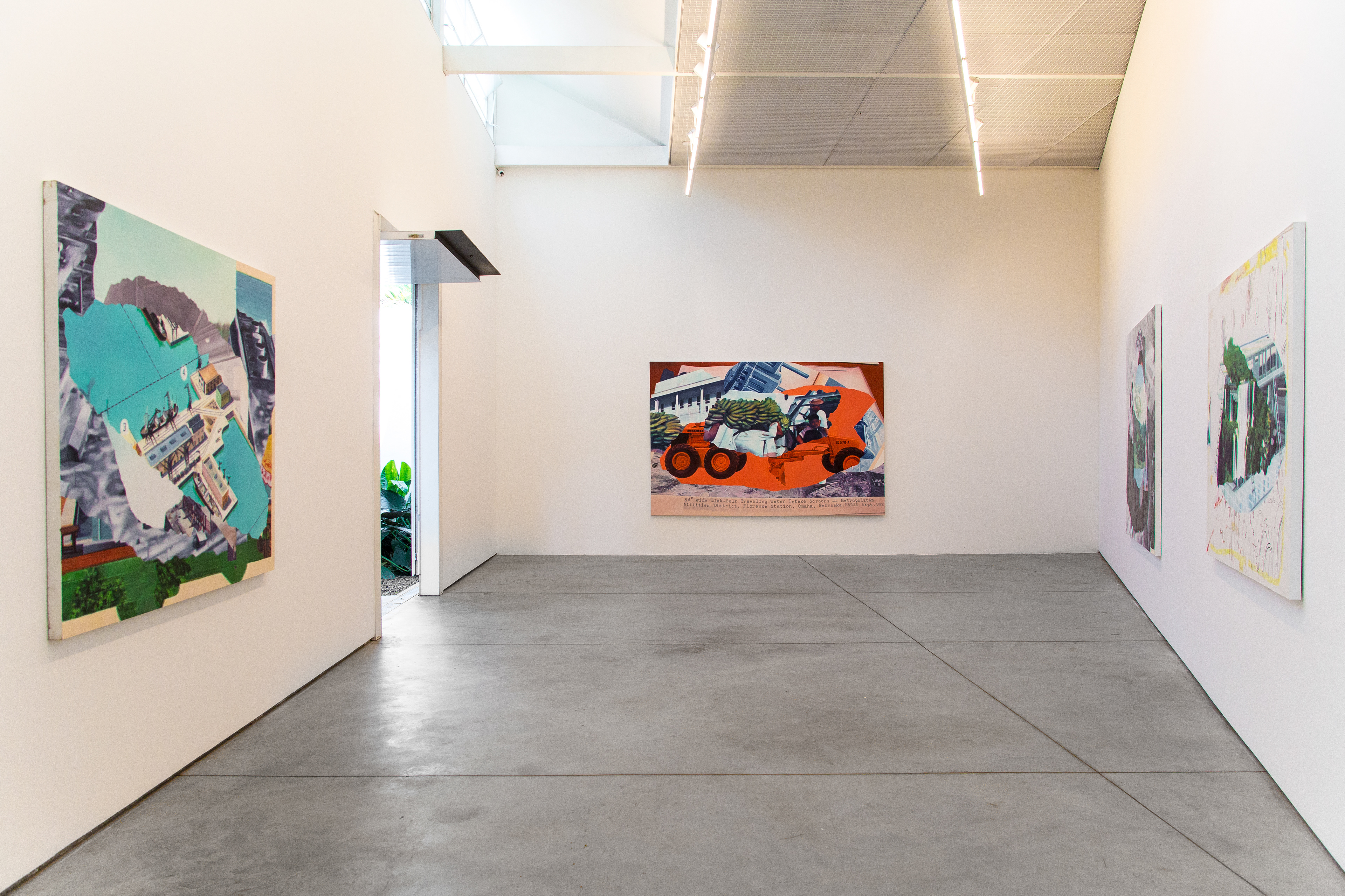 Vue de l'exposition Rafael Carneiro, Literatura, Septembre/Octobre 2017, Galeria Luciana Brito, São Paulo, Brésil. © Paulo Peixoto