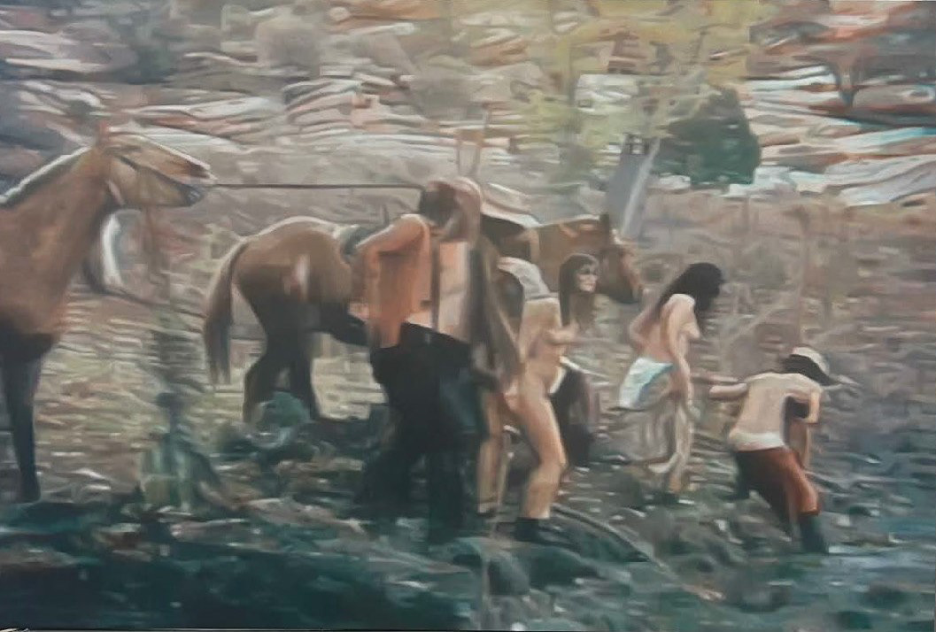  N° 6, 2012, huile sur toile