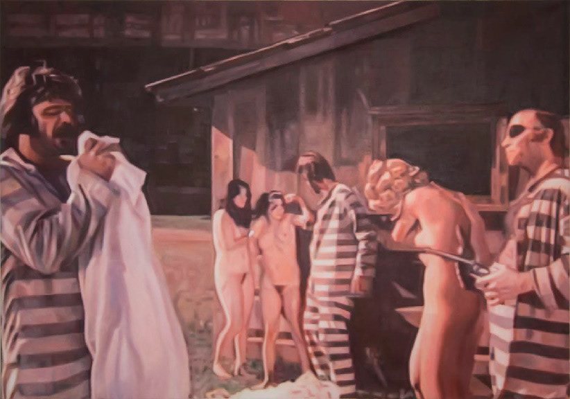N° 1, 2012, huile sur toile, 150 x 200 cm