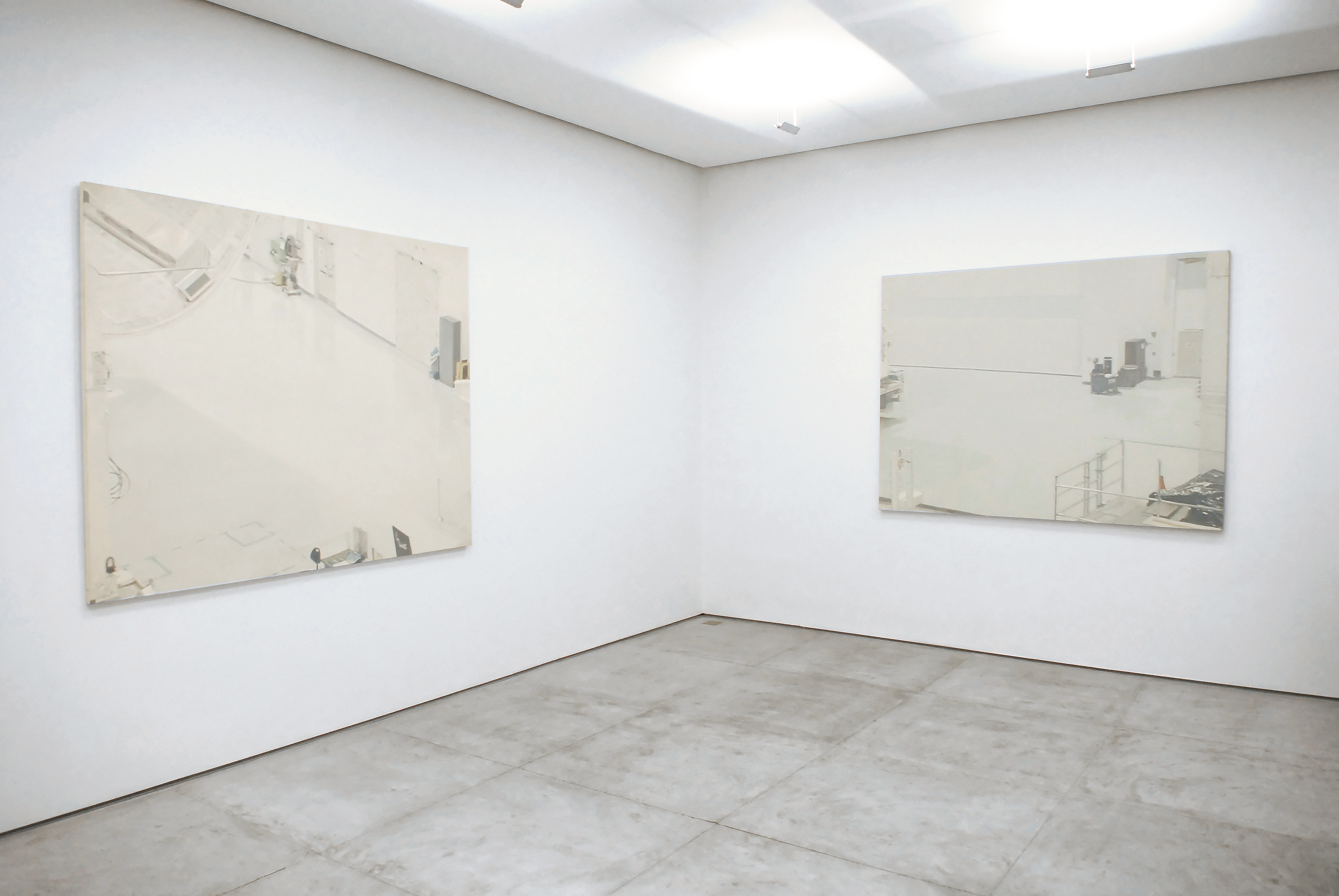 Vue de l'exposition, 2008, Galeria Artur Fidalgo, Rio de Janeiro, Brésil. © Paulo Jabour