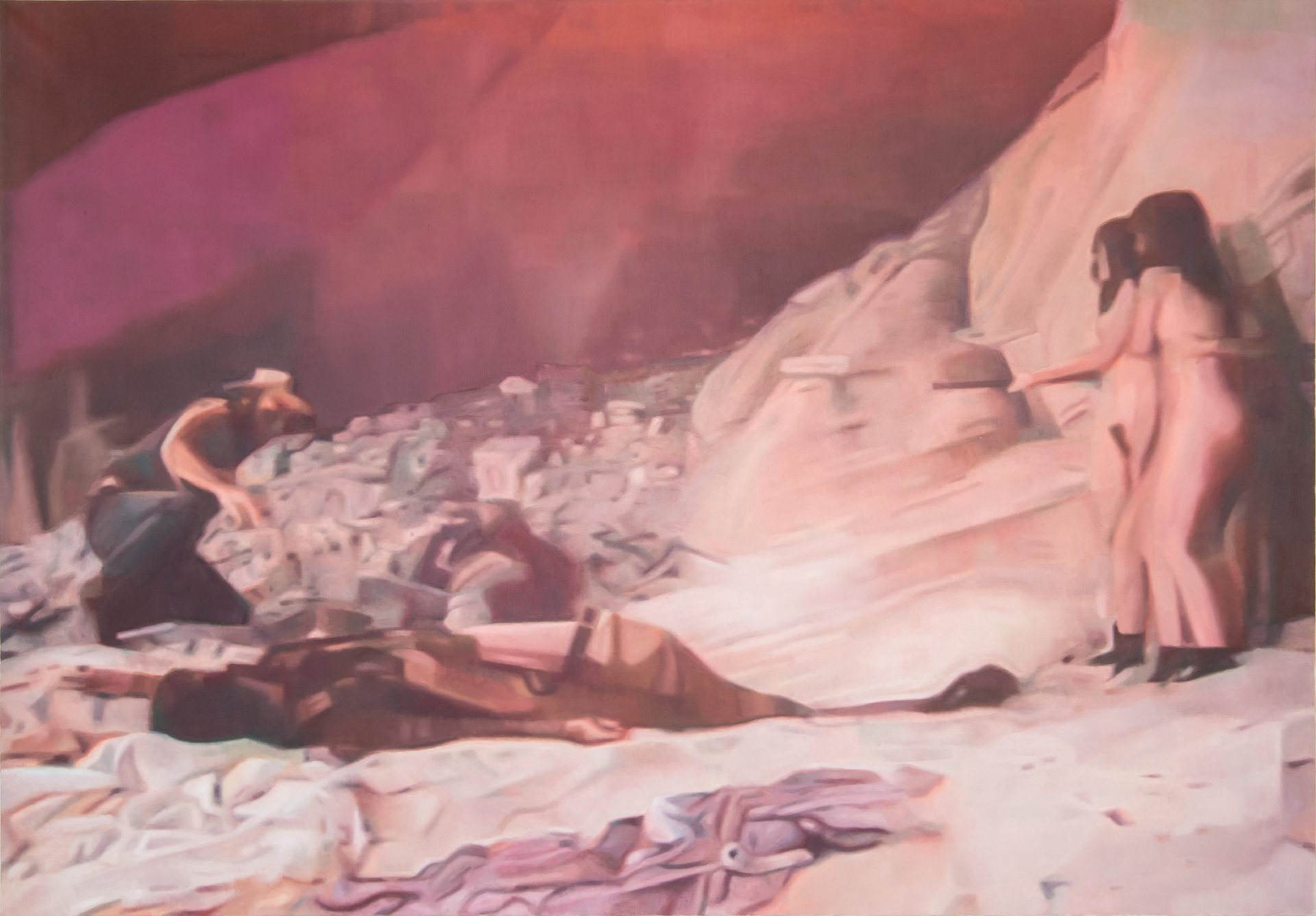  N° 5, 2012, huile sur toile